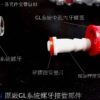 GL系統接管/中孔螺旋PBT紅蓋/PP直型、彎型接管/矽膠接管墊片 DURAN出品：圖片 2