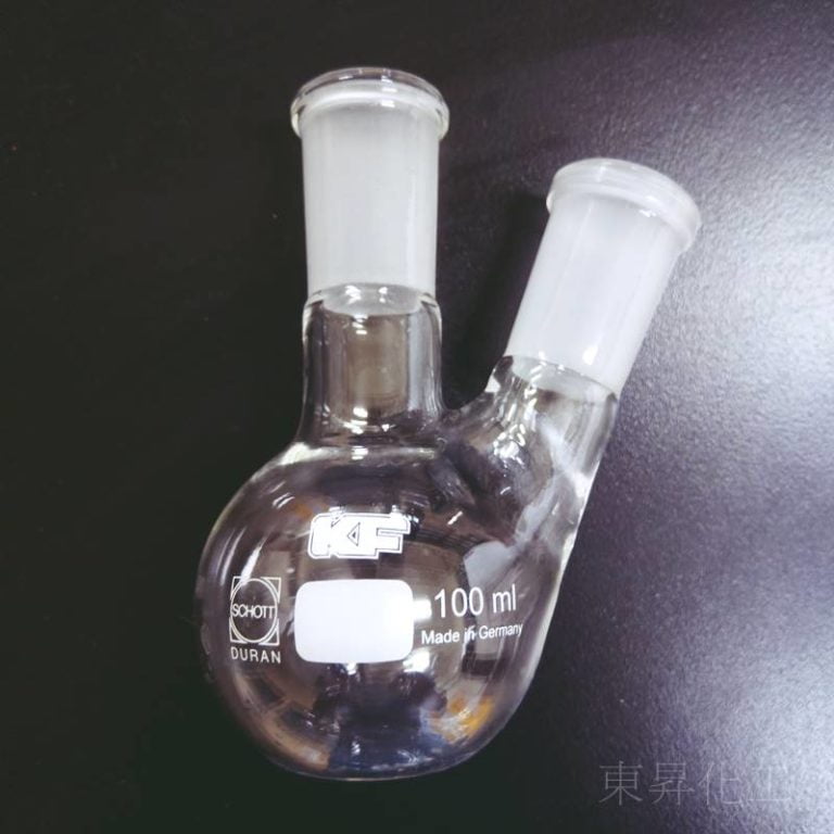 磨砂二口圓底燒瓶 ｜ DURAN X KF - 為實驗者效勞-東昇化工