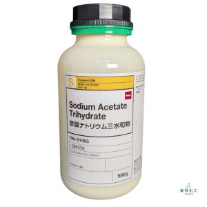 三水合乙酸鈉  Sodium Acetate Trihydrate 藥典級 500g｜WAKO