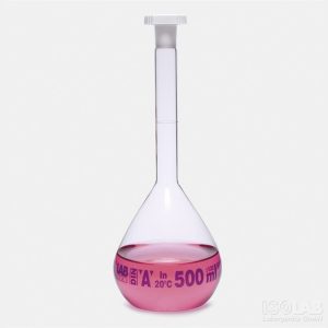 定量瓶 class A (透明,批次編號證書ISO1042) | ISOLAB